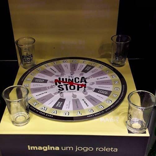 Jogo Roleta EU Nunca Stop