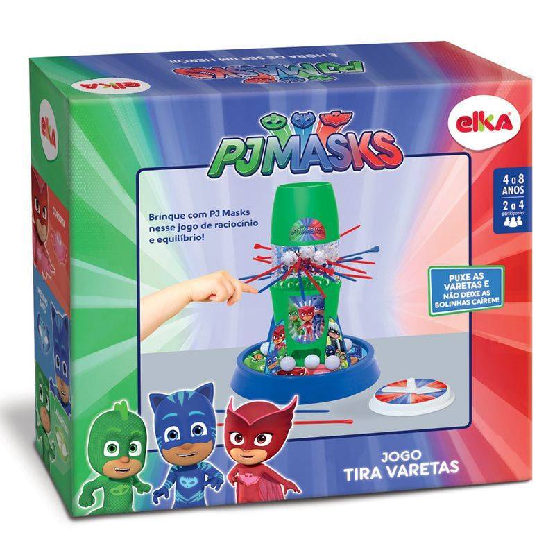 Jogo Pj Masks Tira Varetas - Elka